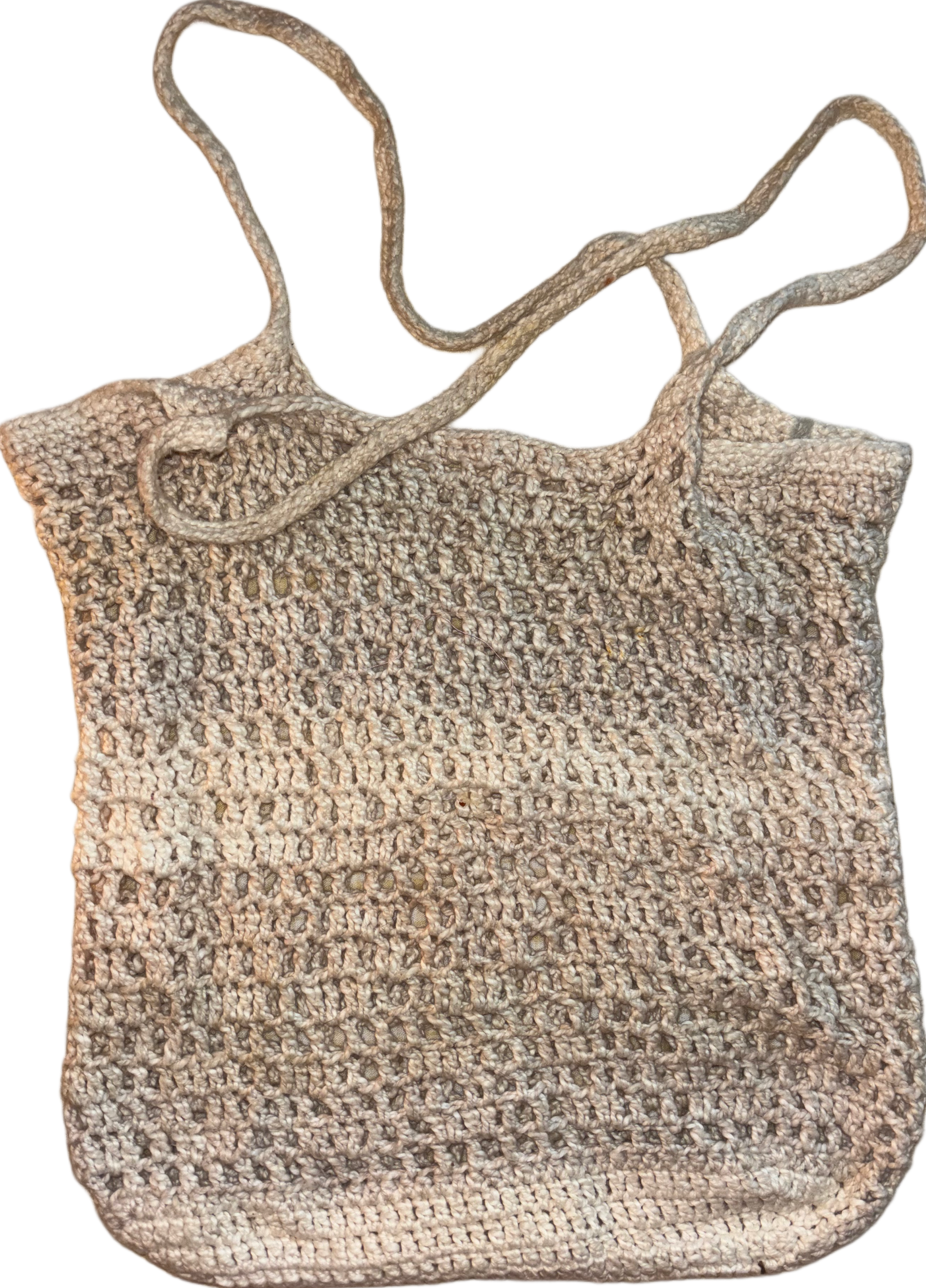 Crochet beach bag